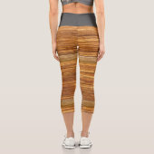 Hochwaisted-Capris Capri Leggings (Rückseite)