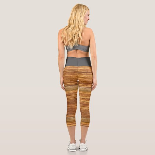 Hochwaisted-Capris Capri Leggings (Rückseite)