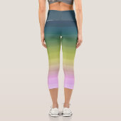 Hochwaisted-Capris Capri Leggings (Rückseite)