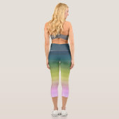 Hochwaisted-Capris Capri Leggings (Rückseite)