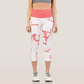Hochwaisted-Capris Capri Leggings (Vorderseite)