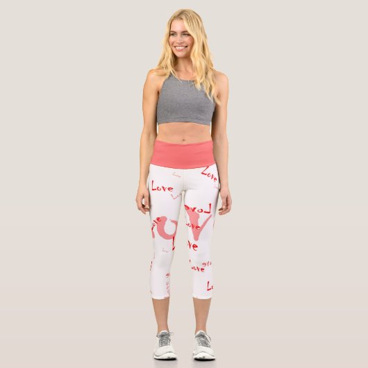 Hochwaisted-Capris Capri Leggings (Vorderseite)