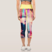 Hochwaisted-Capris Capri Leggings (Rückseite)