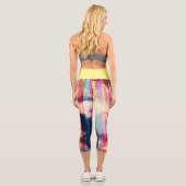 Hochwaisted-Capris Capri Leggings (Rückseite)