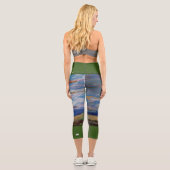 Hochwaisted-Capris Capri Leggings (Rückseite)