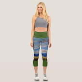 Hochwaisted-Capris Capri Leggings (Vorderseite)