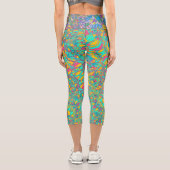 Hochwaisted-Capris Capri Leggings (Rückseite)