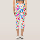 Hochwaisted-Capris Capri Leggings (Rückseite)