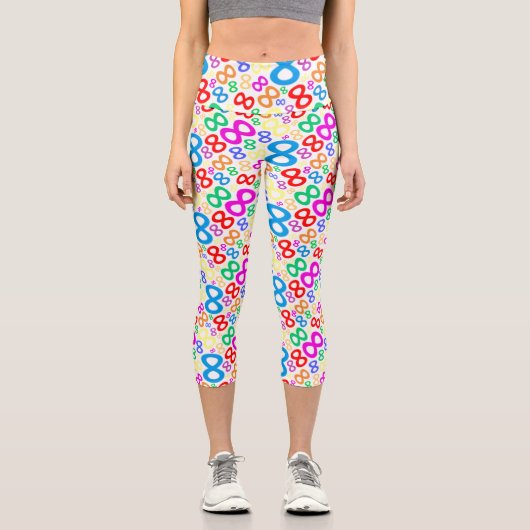 Hochwaisted-Capris Capri Leggings (Vorderseite)