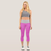 Hochwaisted-Capris Capri Leggings (Vorderseite)