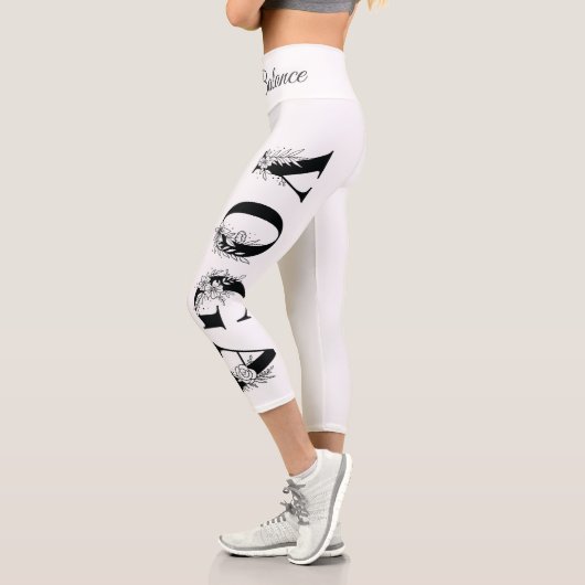 Hochwaisted-Capris Capri Leggings (Links)