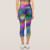 Hochwaisted-Capris Capri Leggings (Rückseite)