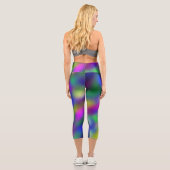 Hochwaisted-Capris Capri Leggings (Rückseite)