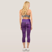 Hochwaisted-Capris Capri Leggings (Rückseite)