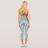 Hochwaisted-Capris Capri Leggings (Rückseite)