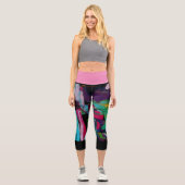 Hochwaisted-Capris Capri Leggings (Vorderseite)