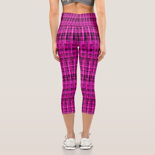 Hochwaisted-Capris Capri Leggings (Rückseite)