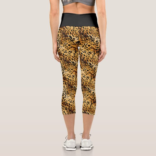Hochwaisted-Capris Capri Leggings (Rückseite)
