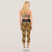 Hochwaisted-Capris Capri Leggings (Rückseite)