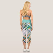 Hochwaisted-Capris Capri Leggings (Rückseite)