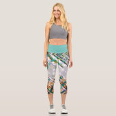 Hochwaisted-Capris Capri Leggings (Vorderseite)
