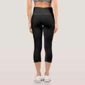 Hochwaisted-Capris Capri Leggings (Rückseite)