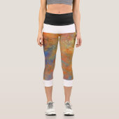 Hochwaisted-Capris Capri Leggings (Vorderseite)