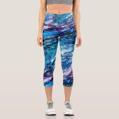 Hochwaisted-Capris Capri Leggings (Vorderseite)