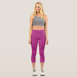 Hochwaisted-Capris Capri Leggings