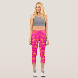 Hochwaisted-Capris Capri Leggings
