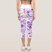 Hochwaisted-Capris Capri Leggings (Rückseite)