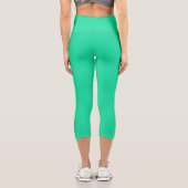 Hochwaisted-Capris Capri Leggings (Rückseite)