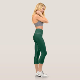 Hochwaisted-Capris Capri Leggings