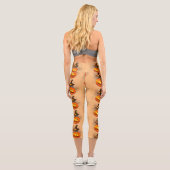 Hochwaisted-Capris Capri Leggings (Rückseite)
