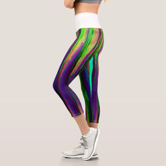 Hochwaisted-Capris Capri Leggings (Links)