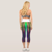 Hochwaisted-Capris Capri Leggings (Rückseite)