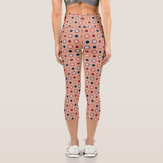 Hochwaisted-Capris Capri Leggings (Rückseite)