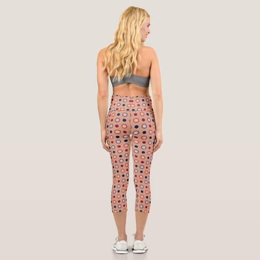 Hochwaisted-Capris Capri Leggings (Rückseite)