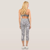Hochwaisted-Capris Capri Leggings (Rückseite)