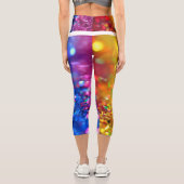 Hochwaisted-Capris Capri Leggings (Rückseite)