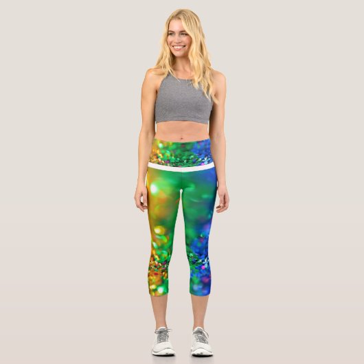 Hochwaisted-Capris Capri Leggings (Vorderseite)