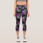 Hochwaisted-Capris Capri Leggings (Vorderseite)