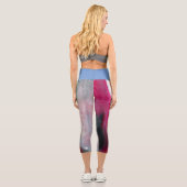 Hochwaisted-Capris Capri Leggings (Rückseite)