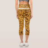Hochwaisted-Capris Capri Leggings (Rückseite)