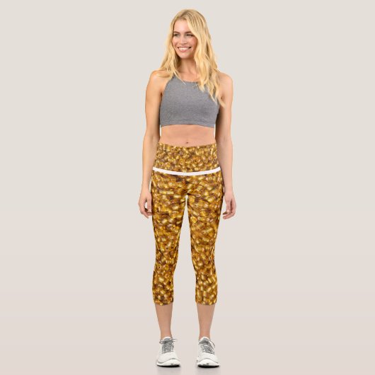 Hochwaisted-Capris Capri Leggings (Vorderseite)