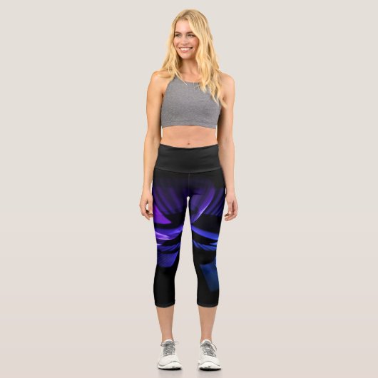 Hochwaisted-Capris Capri Leggings (Vorderseite)