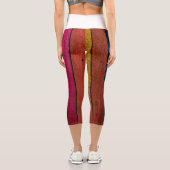 Hochwaisted-Capris Capri Leggings (Rückseite)
