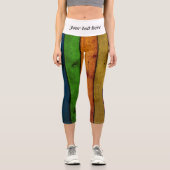 Hochwaisted-Capris Capri Leggings (Vorderseite)
