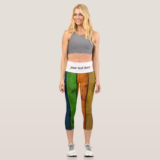 Hochwaisted-Capris Capri Leggings (Vorderseite)