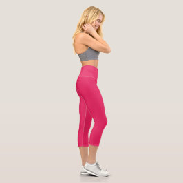 Hochwaisted-Capris Capri Leggings